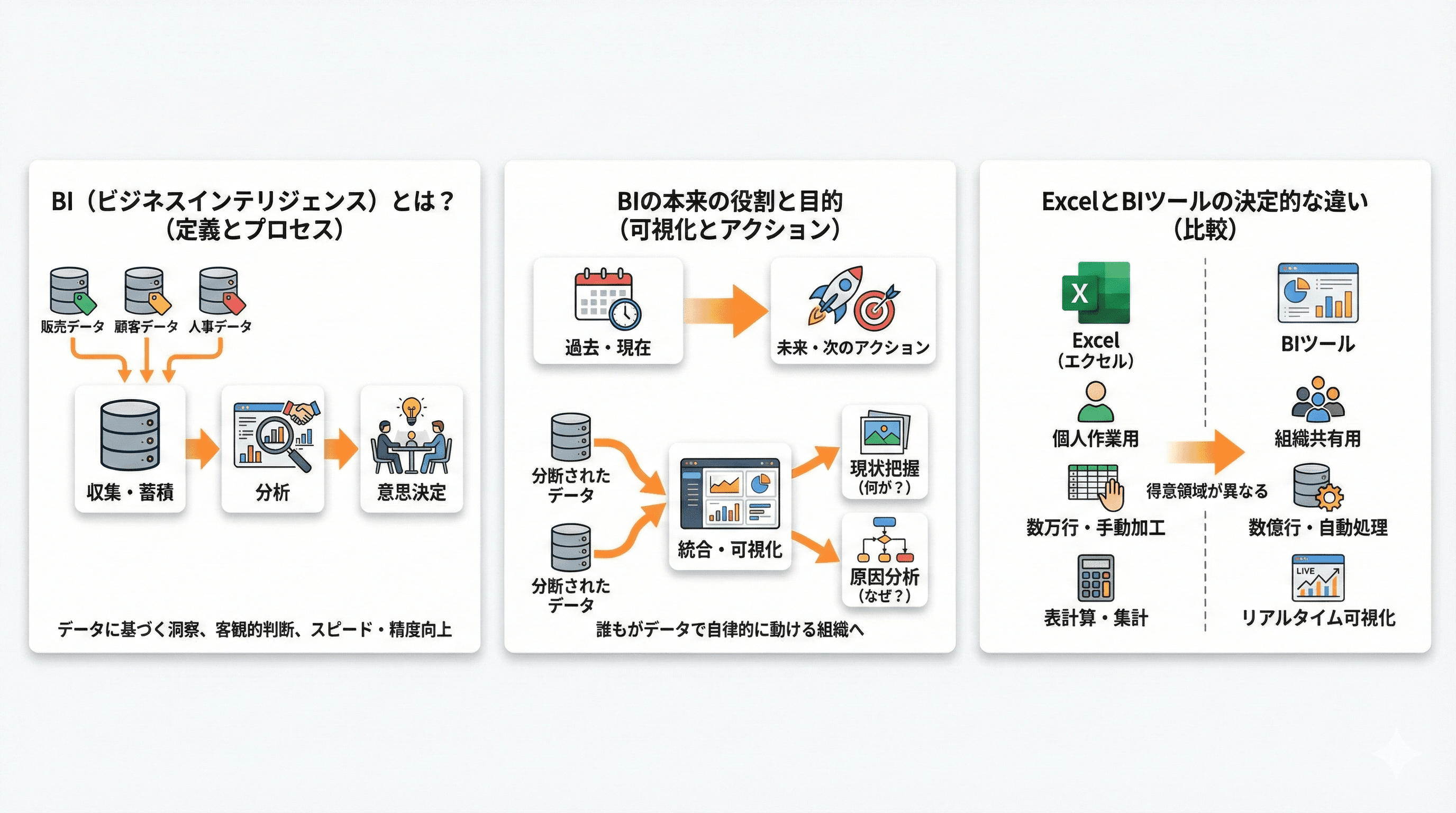 BI(ビジネスインテリジェンス)とは?意味と定義